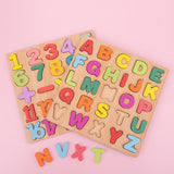 Wooden Animal Alphabet Puzzle Board