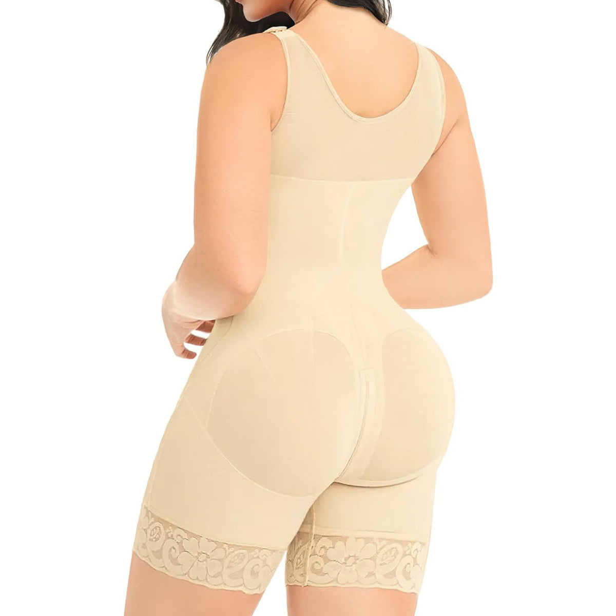 Women's Zip-Up Full Body Shapewear Bodysuit