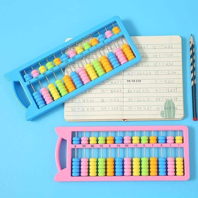 Kids Multi-Function Abacus Math Learning Toy – Elementary School Mental Arithmetic Counting Frame