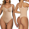 Women's Seamless Shapewear Bodysuit with Wide Waistband