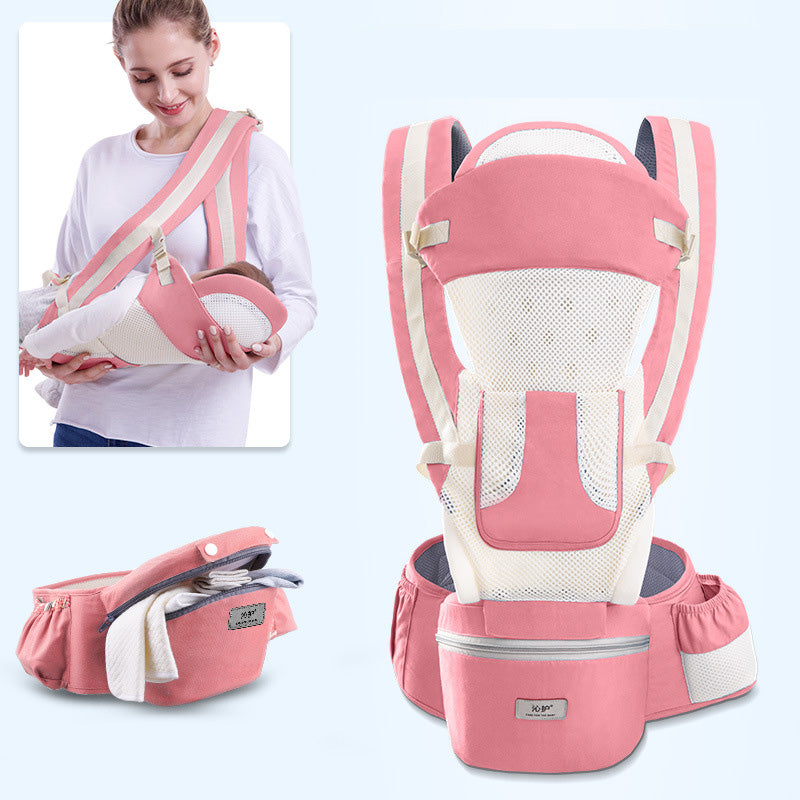 3-in-1 Ergonomic Baby Carrier with Hip Seat