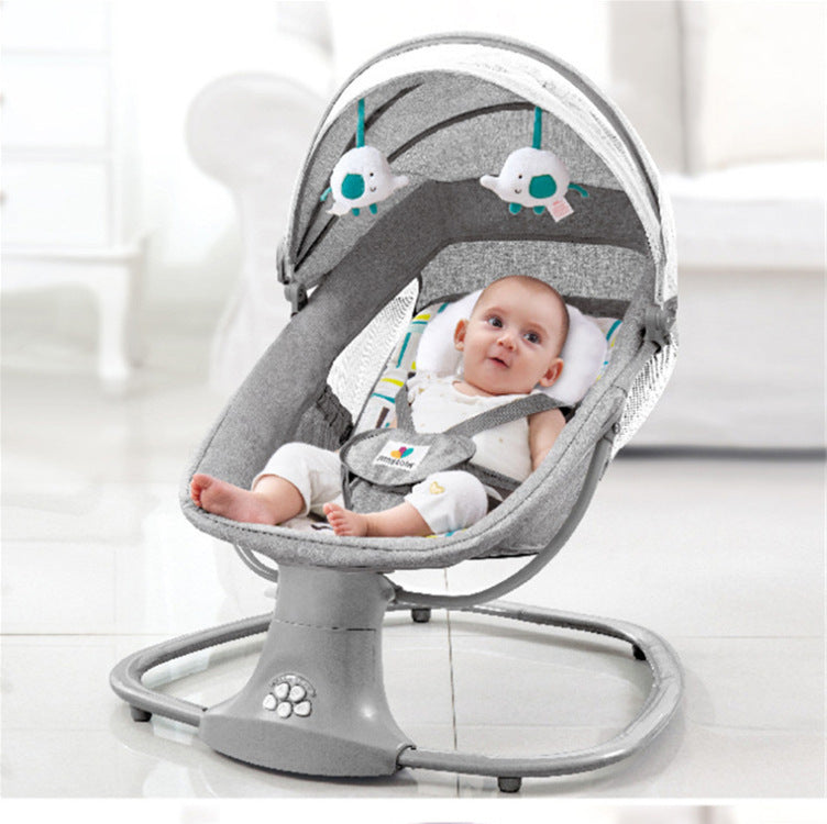 Premium Electric Baby Swing Chair for Infants & Toddlers | Safe, Comfortable & Modern Design