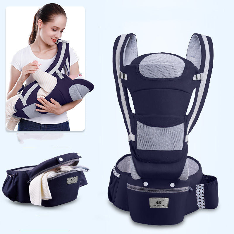 3-in-1 Ergonomic Baby Carrier with Hip Seat