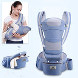 3-in-1 Ergonomic Baby Carrier with Hip Seat