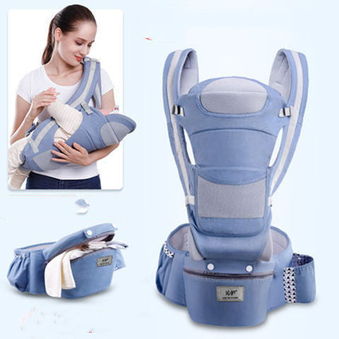 3-in-1 Ergonomic Baby Carrier with Hip Seat