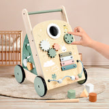 Wooden Early Education Multi-functional Walker