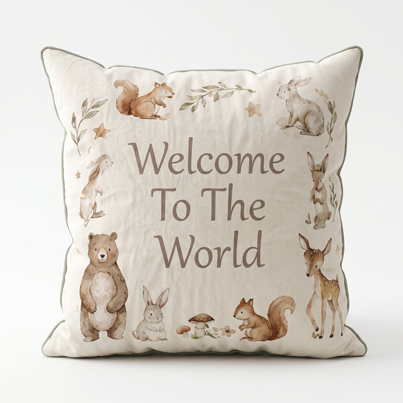 Luxury Woodland Baby Nest & Nursery Bedding Set