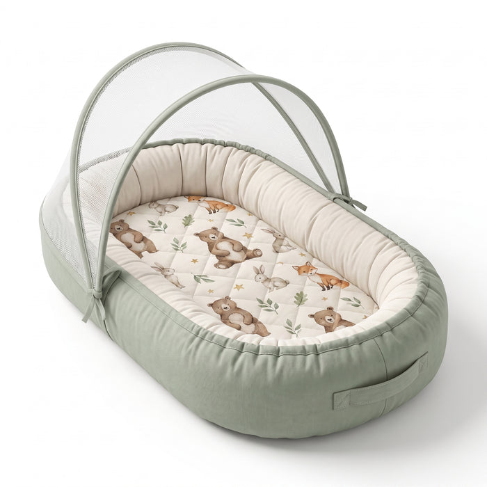 Luxury Woodland Baby Nest & Nursery Bedding Set