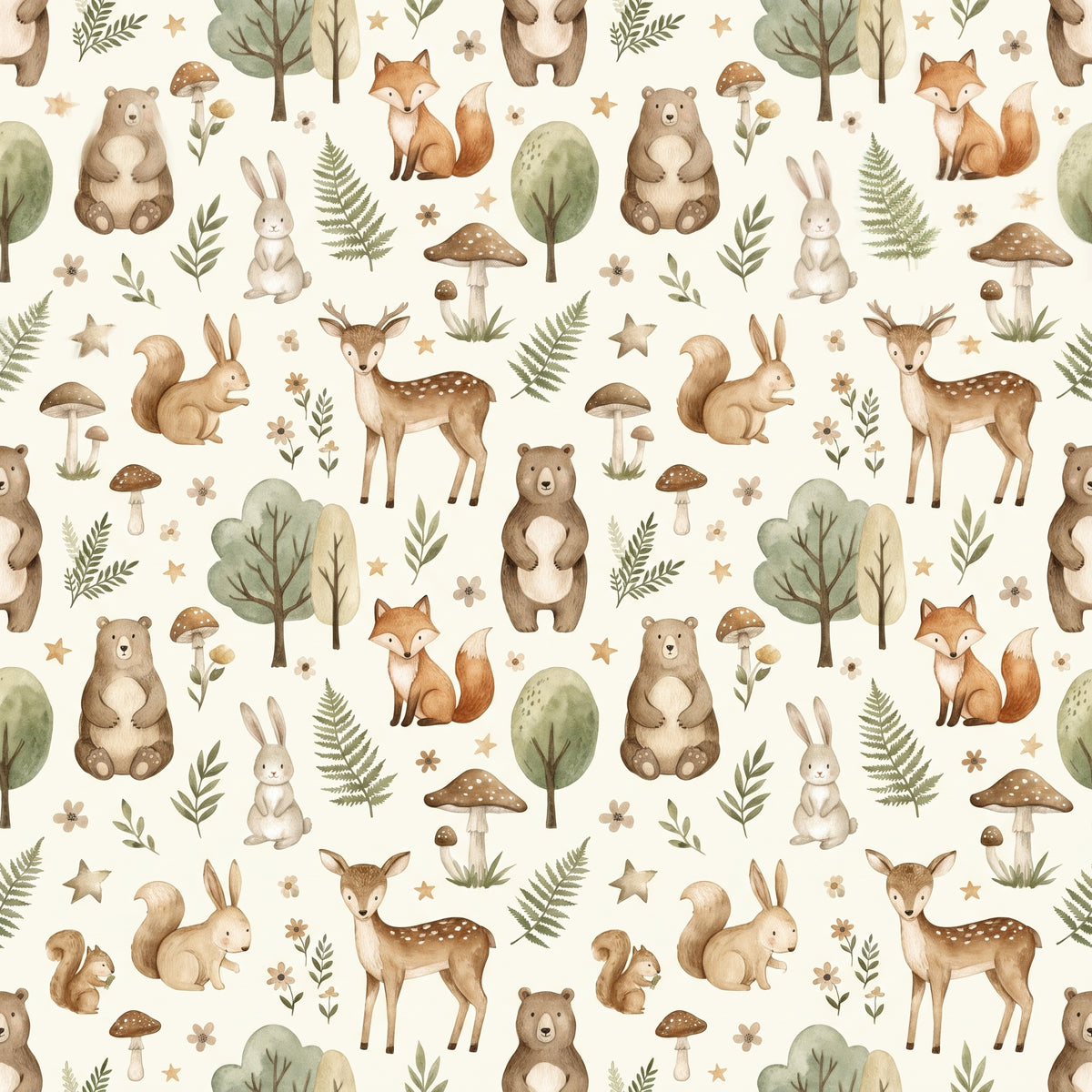 Luxury Woodland Baby Nest & Nursery Bedding Set
