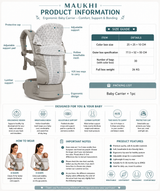 Ergonomic Baby Hip Seat Carrier