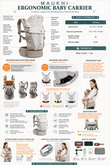 Ergonomic Baby Hip Seat Carrier