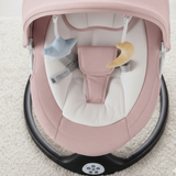 Electric Baby Rocking Chair with Remote Control – Automatic Infant Swing Seat with Toys & Pillow for Newborns (0–12 Months), Portable Soothing Baby Bouncer