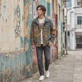 Oversized Lapel Wool Blend Jacket