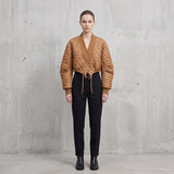 Quilted Cropped Jacket