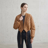 Quilted Cropped Jacket