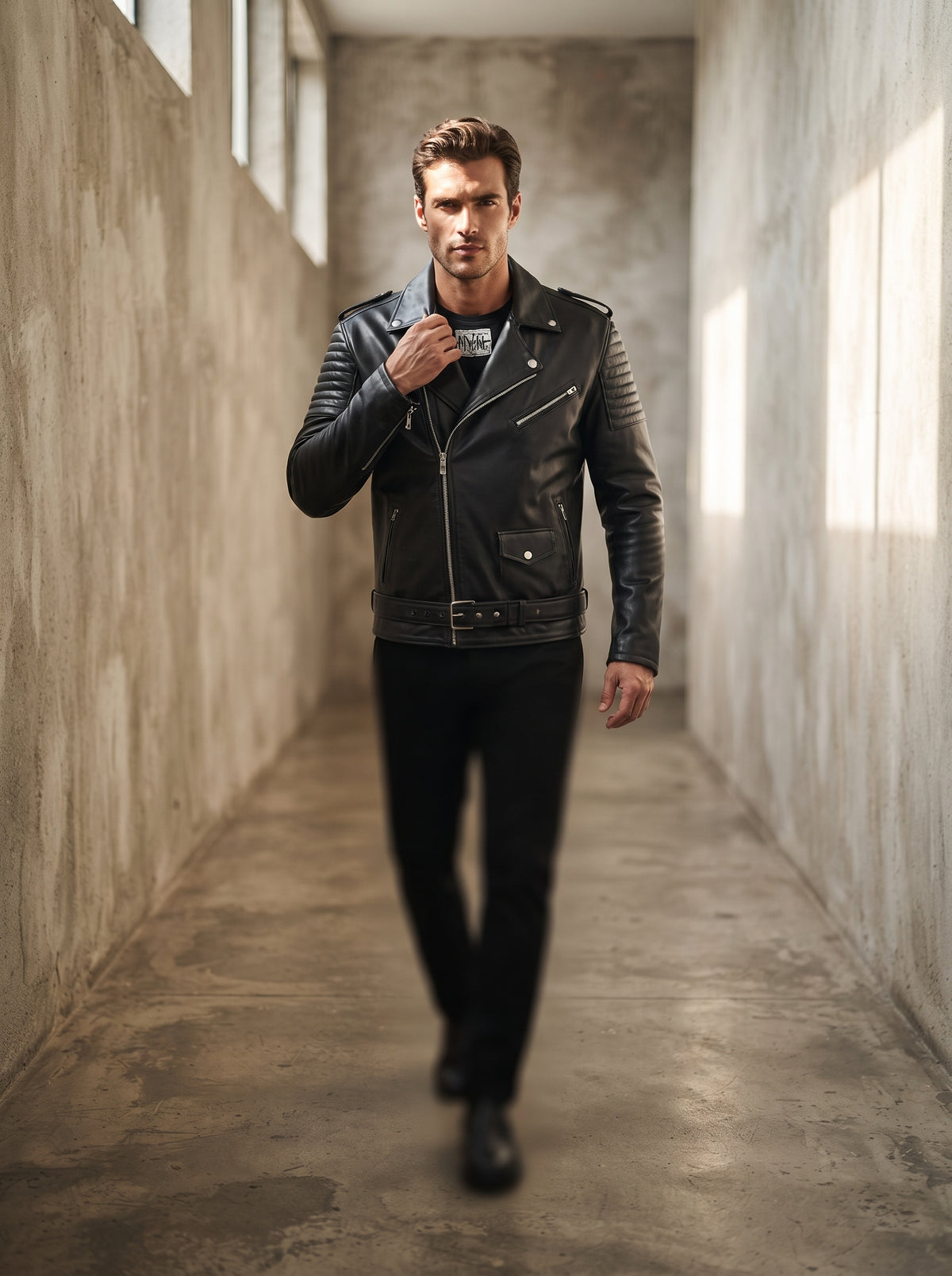 Skull Rider Biker Jacket