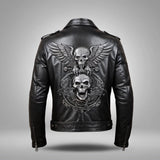 Skull Rider Biker Jacket