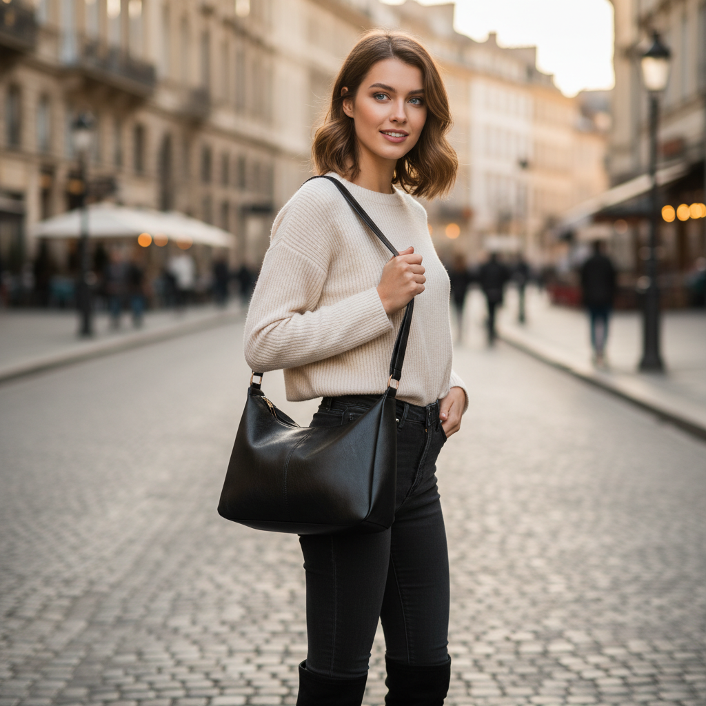 Women's Retro Shoulder Tote Bag