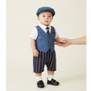 Infant Boy Gentleman One-Piece Romper