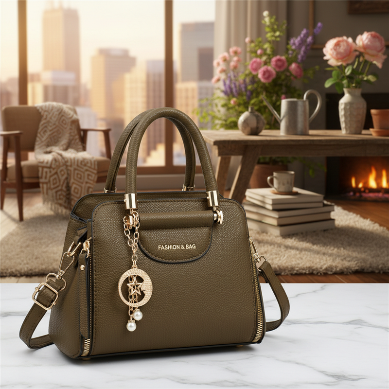 “women PU leather bag”