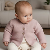 Infant Baby Knitted Cotton Cardigan Coat