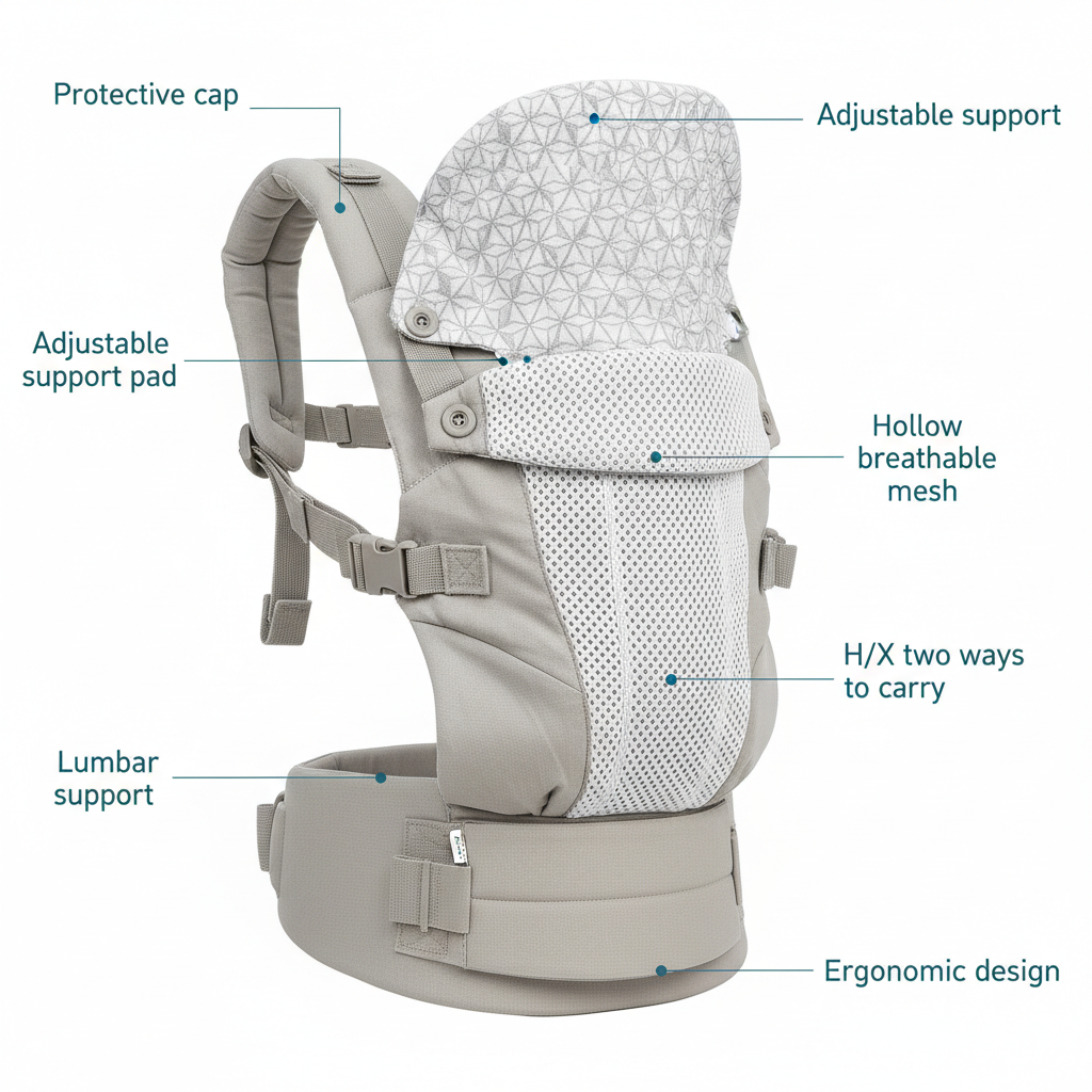 Ergonomic Baby Hip Seat Carrier