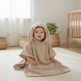 Rabbit Ears Hooded Baby Bath Towel Robe
