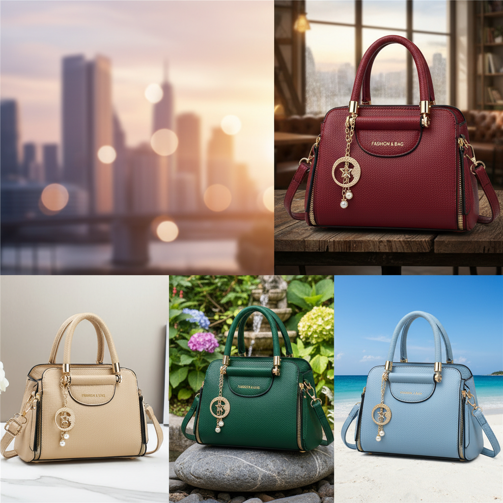 women PU leather bag