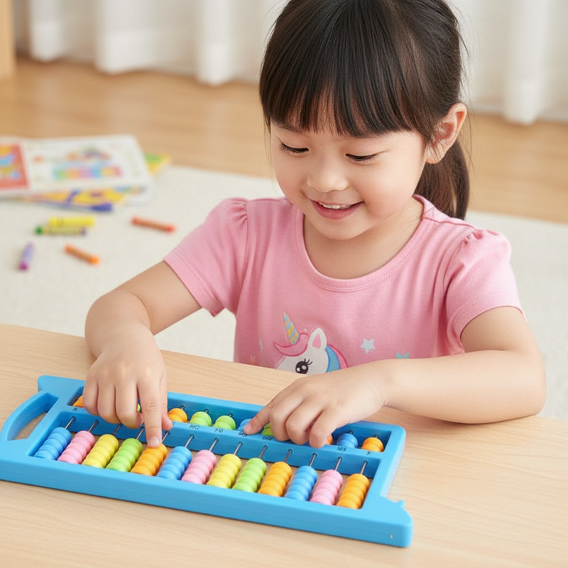 Kids Multi-Function Abacus Math Learning Toy – Elementary School Mental Arithmetic Counting Frame
