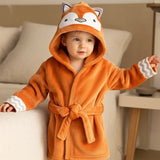 Baby Animal Hooded Bath Towel Robe