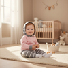 Baby Hooded Cotton Two-Piece Set
