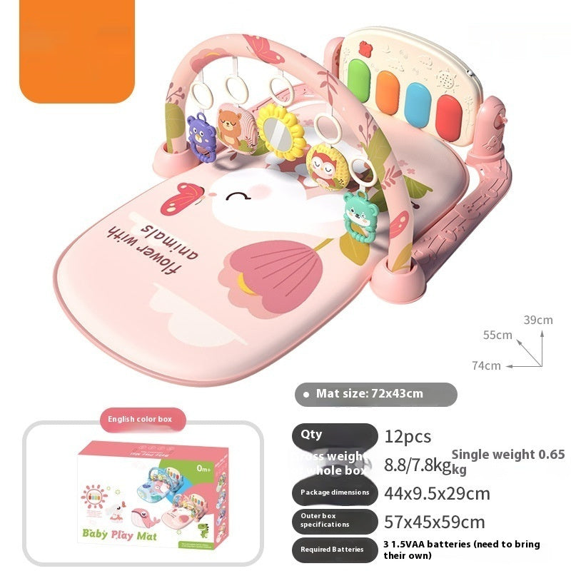 Baby Activity Gym Play Mat with Musical Piano