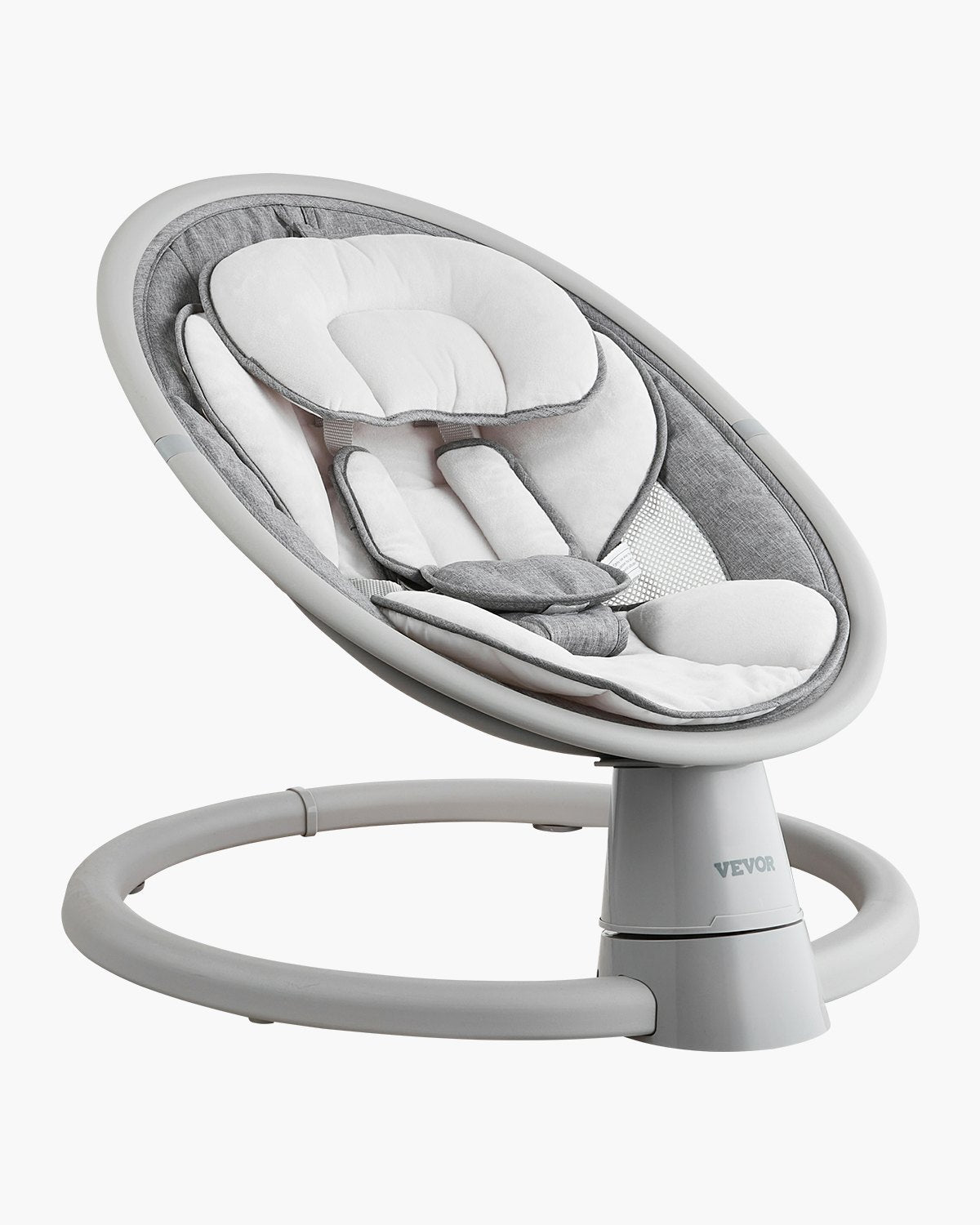 Electric Baby Rocking Chair with Remote Control – Automatic Infant Swing Seat with Toys & Pillow for Newborns (0–12 Months), Portable Soothing Baby Bouncer
