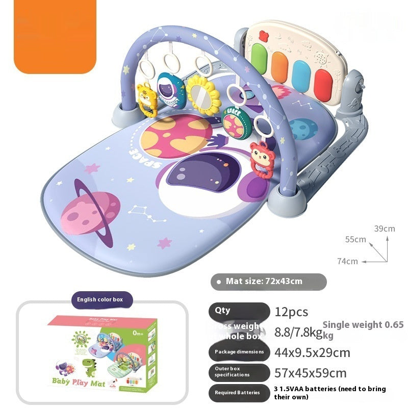 Baby Activity Gym Play Mat with Musical Piano