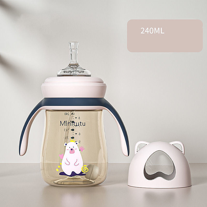 PPSU Baby Straw Cup with Handles