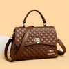 Women's Diamond Quilted Crossbody Shoulder Bag