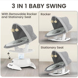 Electric Baby Swing with Motion Detection